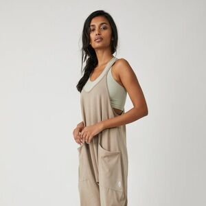 Free People FP Movement Hot Shot Onesie Fern XS